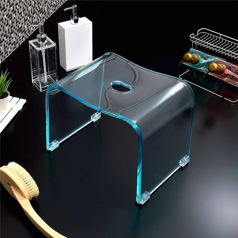 Amazon｜Kuai アクリル バスチェア 風呂 椅子 高さ25cm Mサイズ